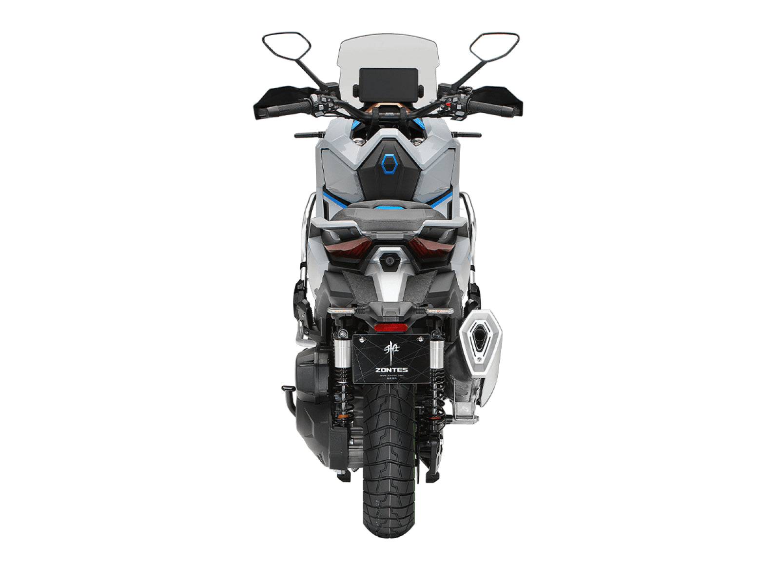 Максискутер ZONTES ZT368-G Grey